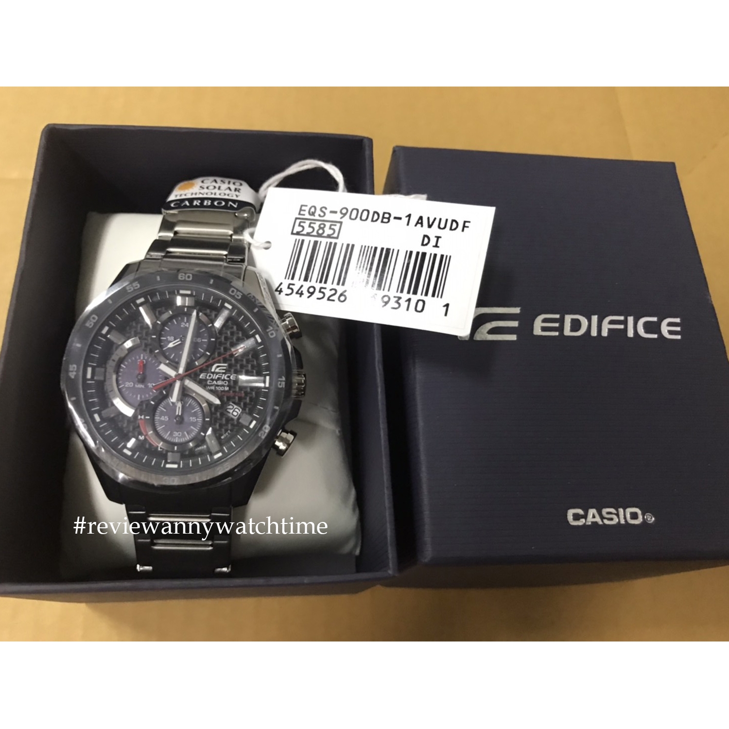 EDIFICE EQS-900DB-1A