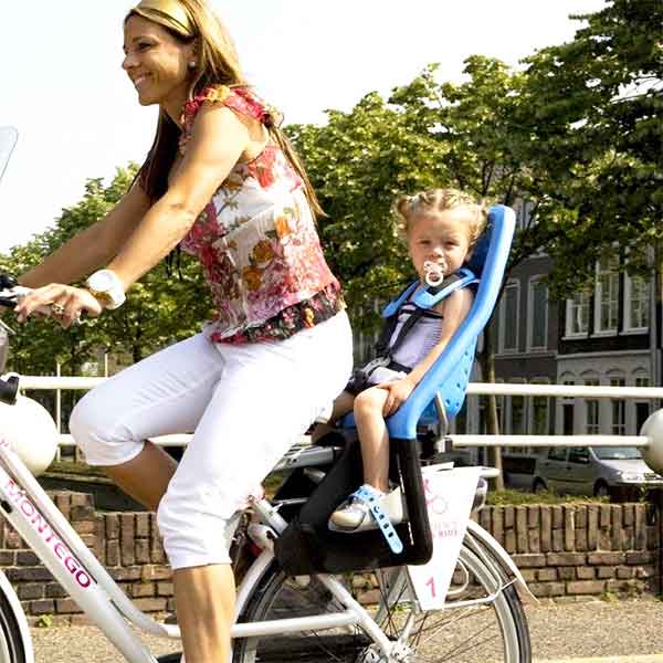 เก้าอี้เด็ก Yepp Maxi children's seat for bicycle ที่นั่งเด็กติดจักรยาน ด้านหลัง รุ่นติดบนแร็ค (reck mount / Easy Fit)