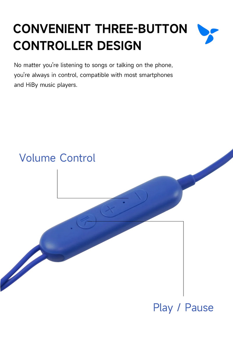 HiBy Digital XOE หูฟังไฮไฟไดนามิกความละเอียดสูง ไดอะแฟรม DLC ประกันศูนย์ไทย