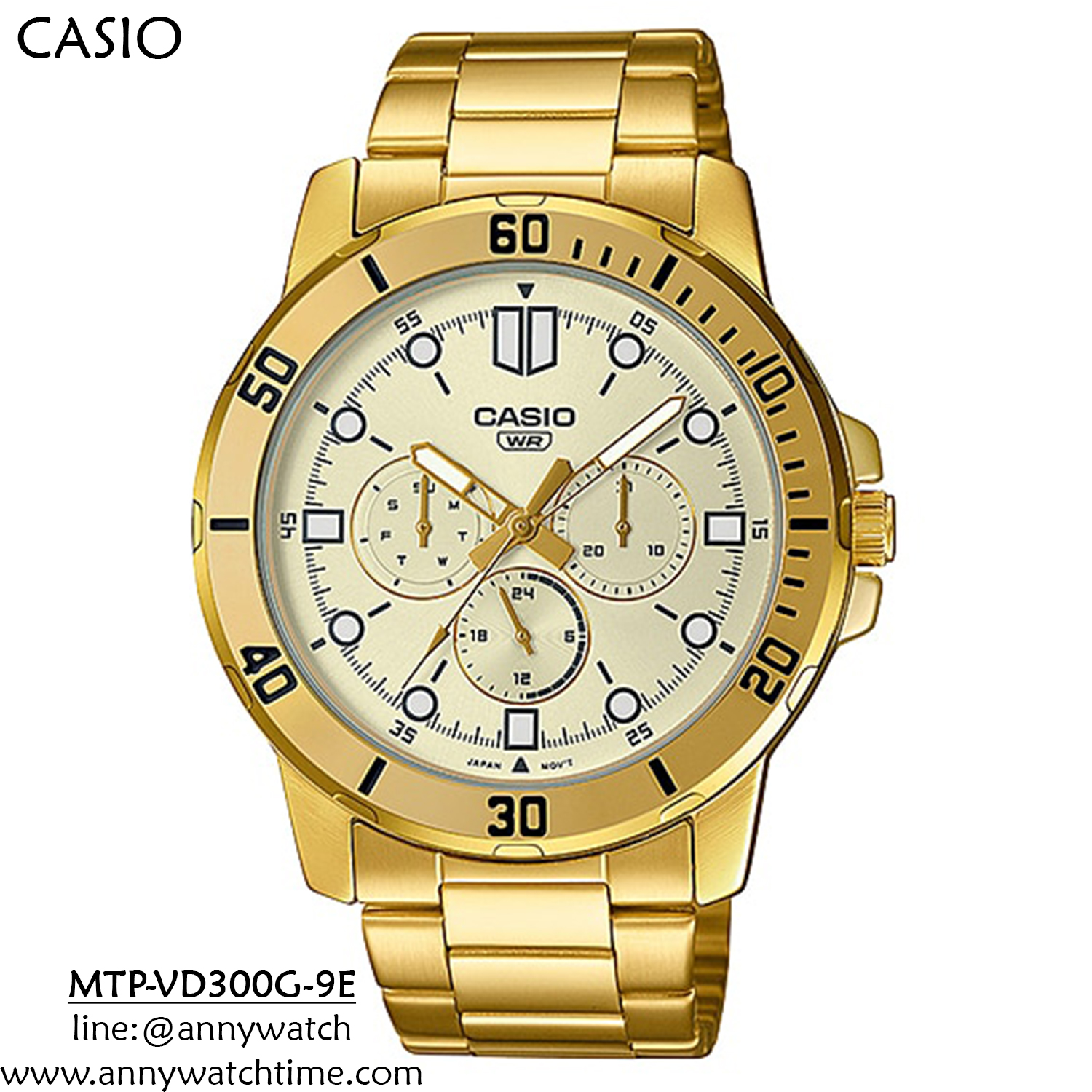 CASIO MTP-VD300G-9E