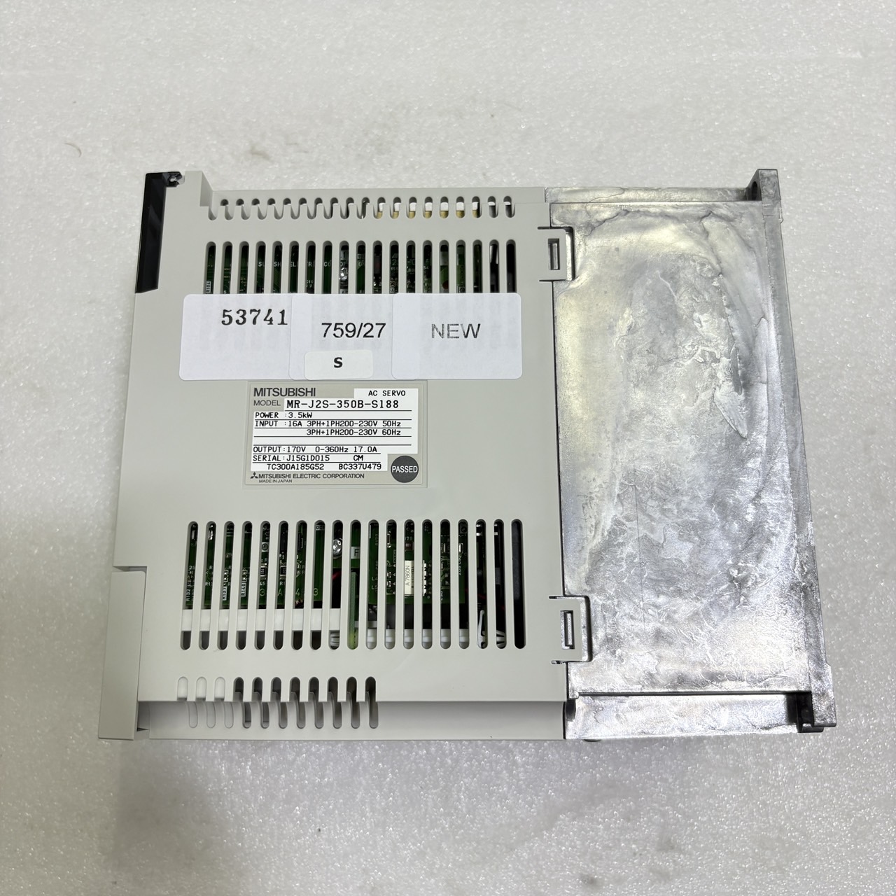 MR-J2S-350B-S188 SERVO DRIVE " MITSUBISHI "