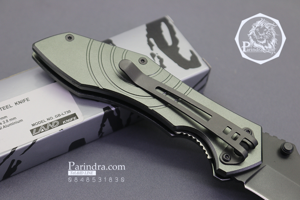 มีดพับ Land Knife GB-L730 (ของแท้) สวยงาม แกร่ง ทนทาน