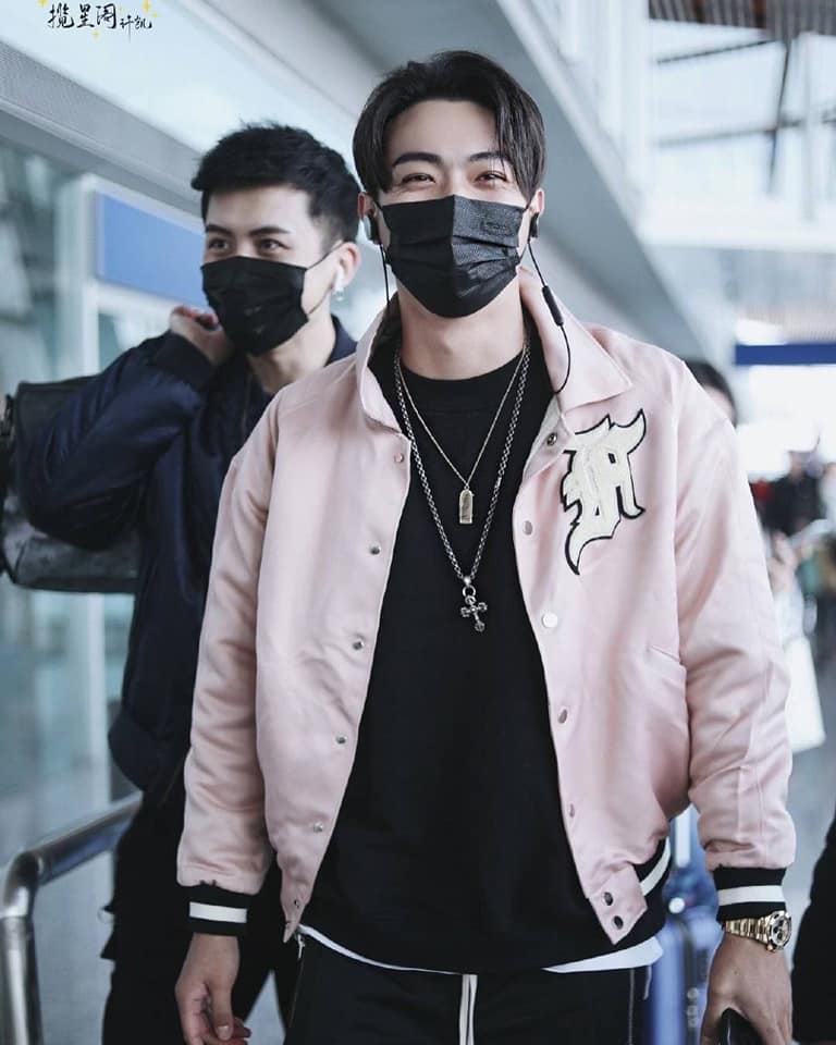 เสื้อแจ็กเก็ต FG แบบ สวี่ข่าย (สีชมพู)