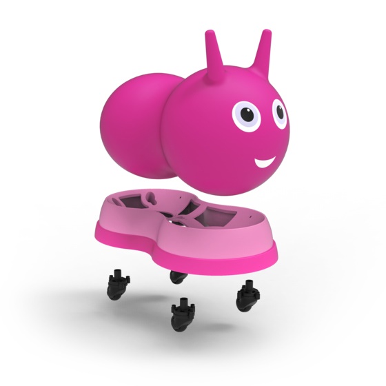 ลูกบอลเด้งดึ๋งและรถขาไถ MICRO AIR HOPPER BLUE 2 in 1 จาก Micro มาพร้อมฐานล้อสามารถขี่เป็นตุ๊กตาขาไถ หรือสามารถถอดแยกใช้งานได้เป็นลูกบอลสำหรับกระโดด เหมาะสำหรับเด็กวัย 18 เดือนขึ้นไป