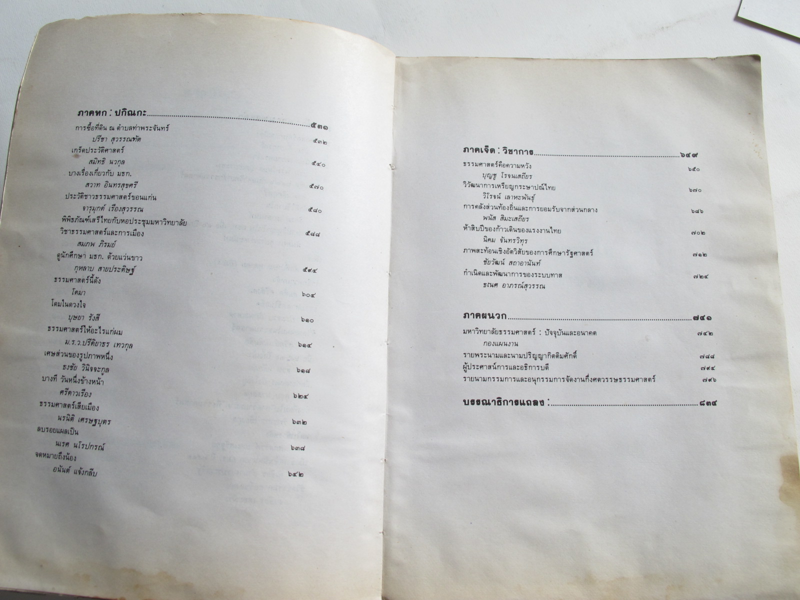 หนังสือ 50 มธ กึ่งศตวรรษธรรมศาสตร์ 2477 – 2527