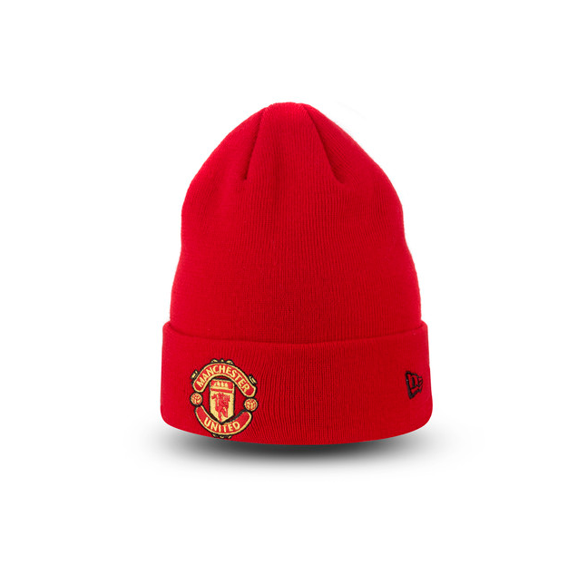 หมวกไหมพรมแมนเชสเตอร์ ยูไนเต็ด New Era Basic Cuff ของแท้