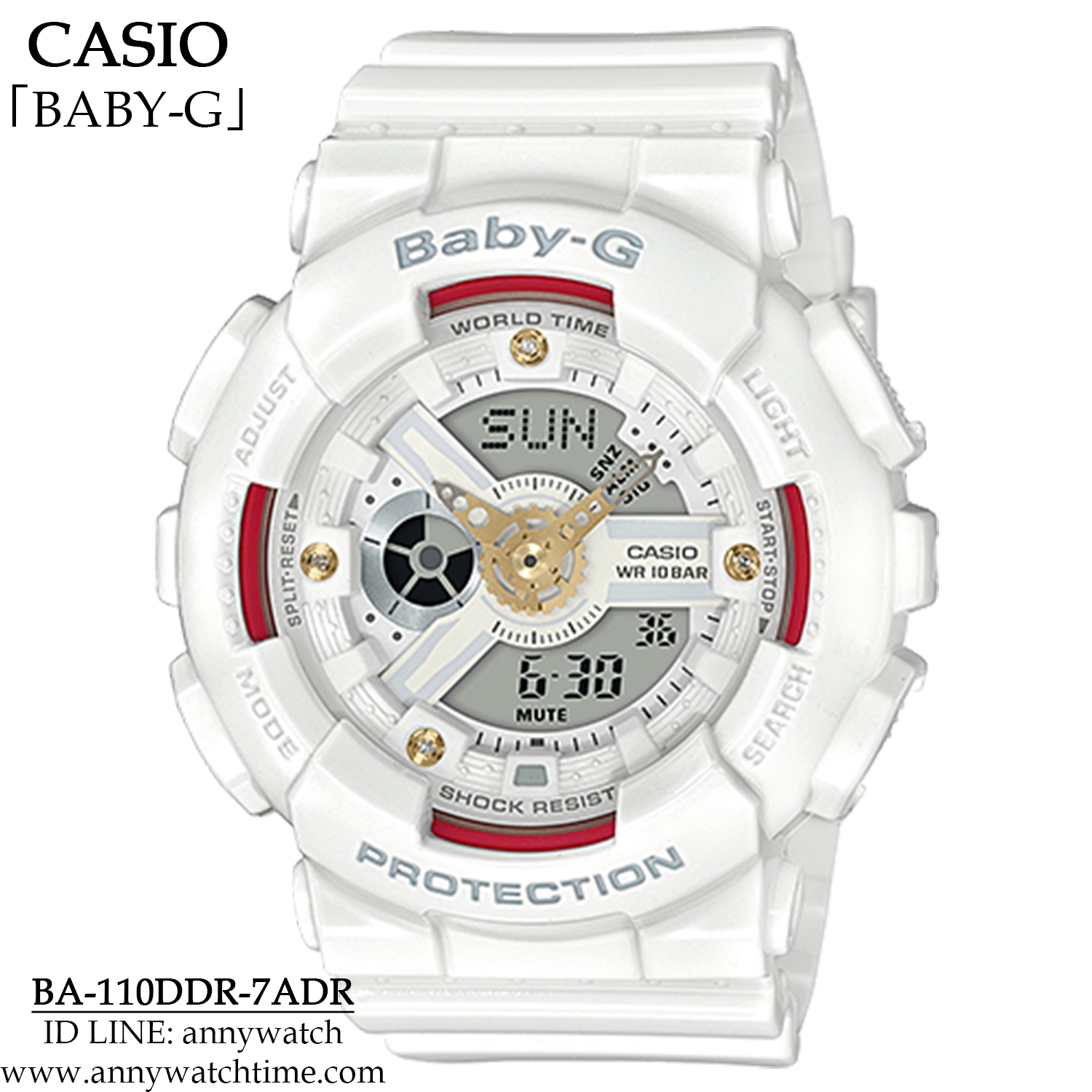BABY-G BA-110DDR-7ADR
