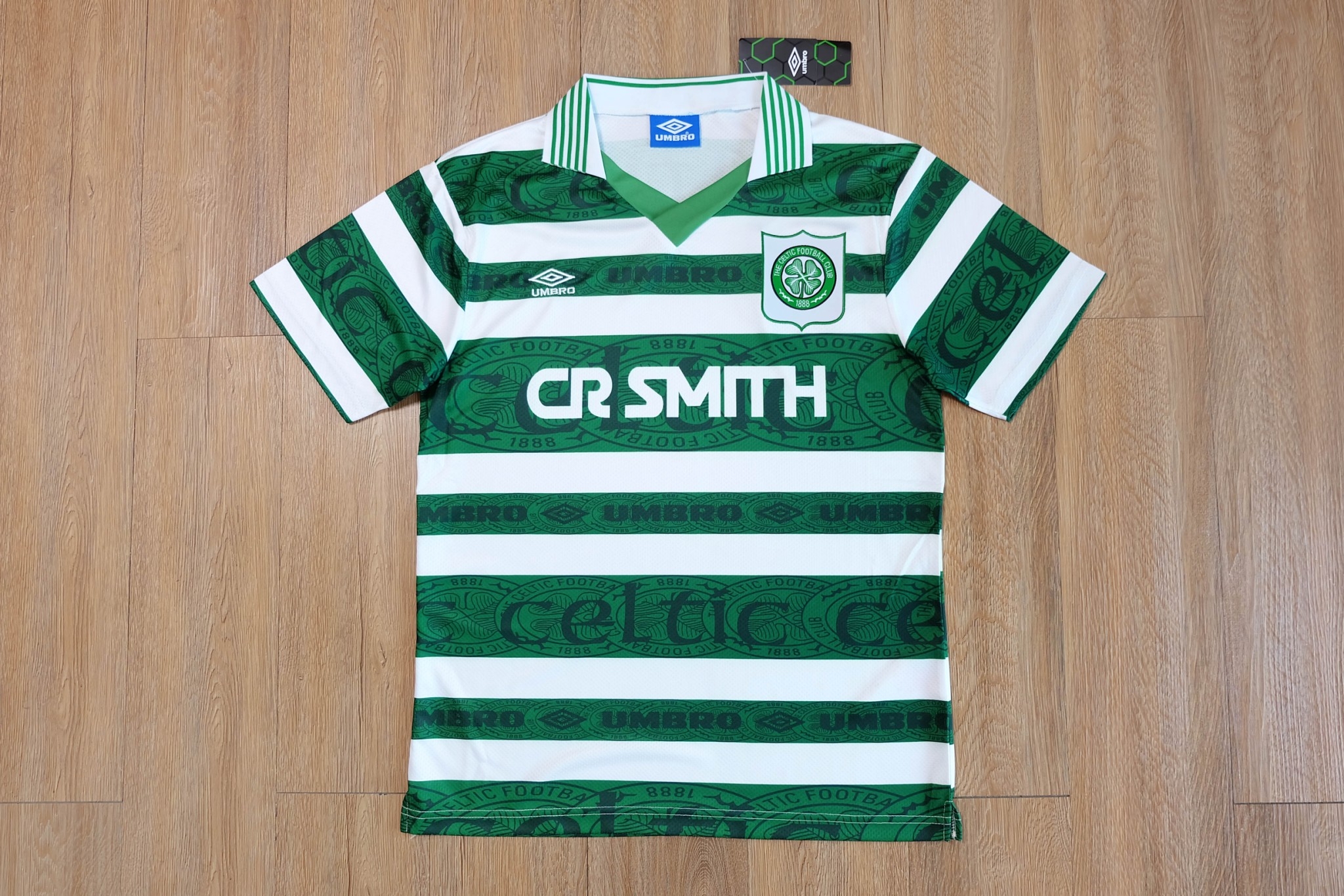 Celtic 1995/96 Home Vintage Jersey เสื้อฟุตบอลเซลติก CR SMITH