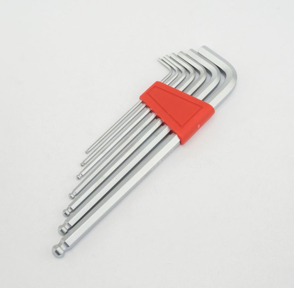 ประแจ แอล 6PT.หัวบอล ยาวพิเศษ (7ชิ้น) ฟอร์ซ (FORCE) Pn.5072XLB (แท้)## (*)