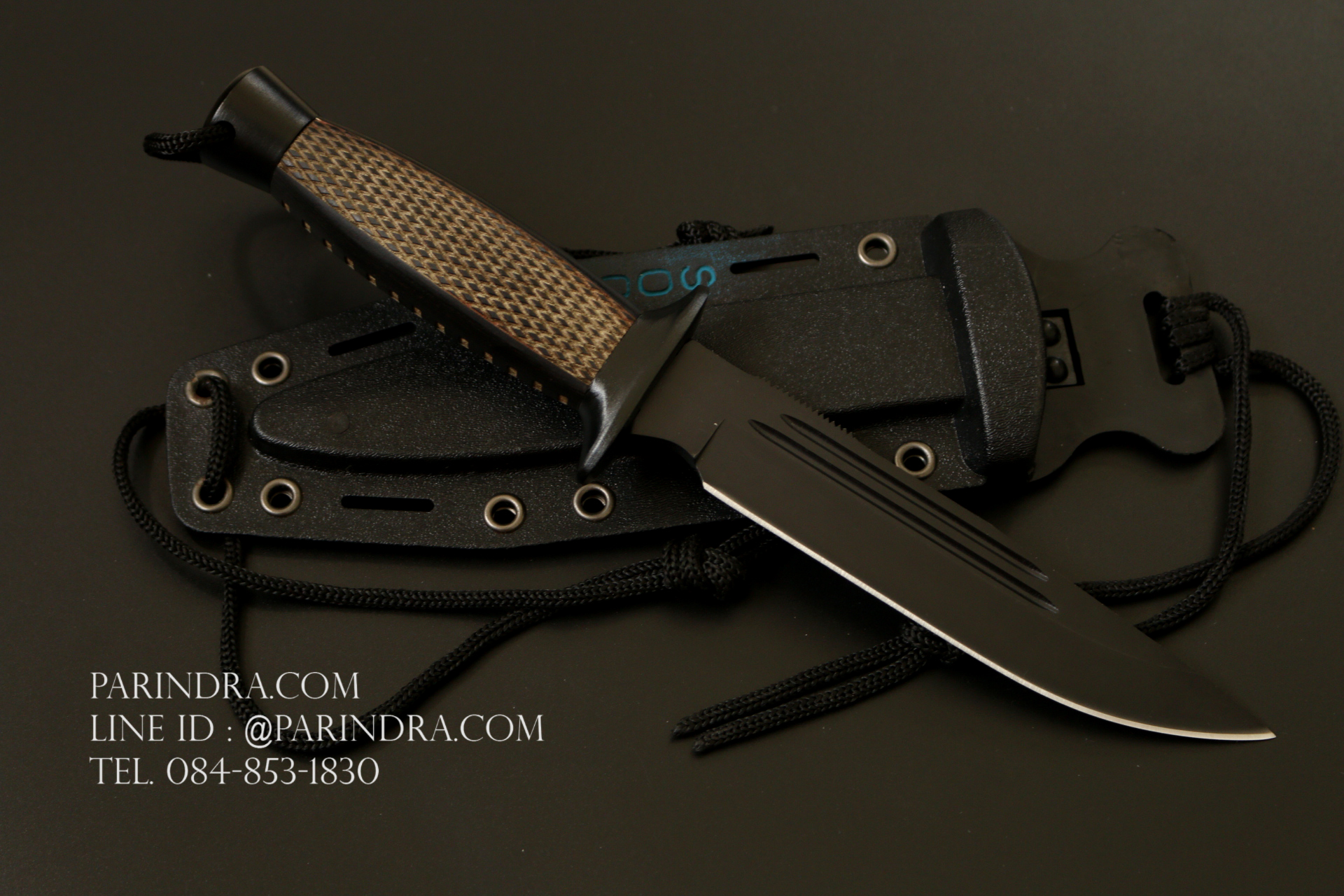 มีดใบตาย SOG ด้ามไม้ ขนาด 10 นิ้ว (OEM)