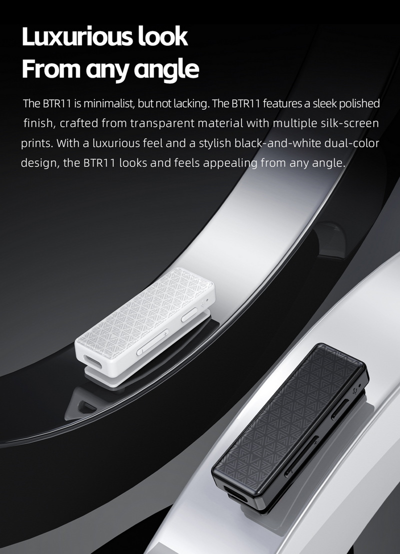 FiiO BTR11 Bluetooth DAC/AMP พกพาจิ๋ว ชิปแอมป์ HT97220 รองรับ LDAC ประกันศูนย์ไทย