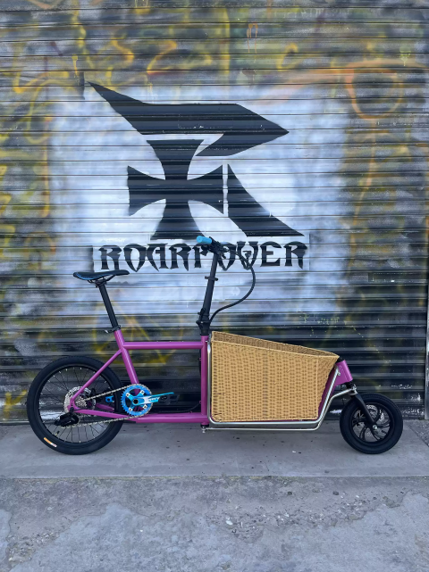 จักรยานขนส่งขนาดเล็ก KAGU – จักรยานอเนกประสงค์ 8 สปีด เบรกดิสก์ไฮดรอลิก ตะกร้าหน้าพับได้