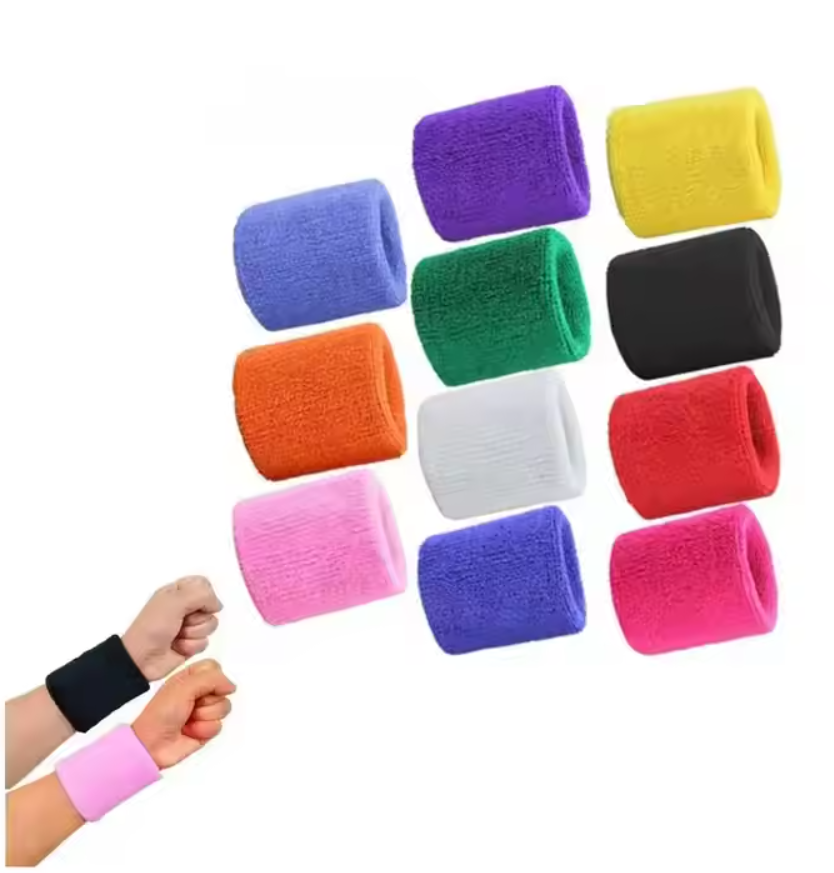 สายรัดข้อมือ ผ้าขนหนู ขนาด 8*7 ซม.(Wristband)