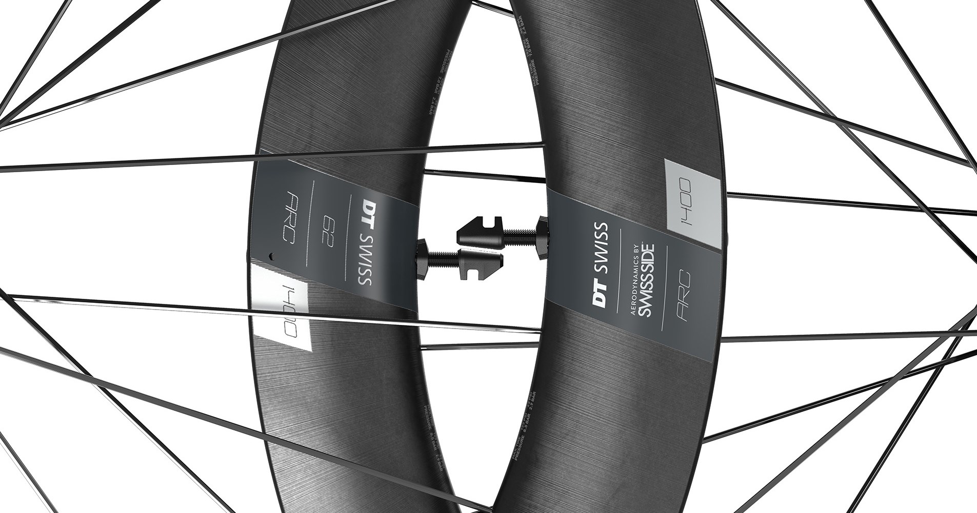 ชุดล้อเสือหมอบ DT SWISS ARC 1400 DICUT 62, แกน 5/100/130 for SHImano-ROAD, 11 Speed Carbon, Clincher, DTBE121728