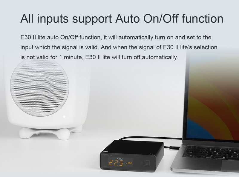 Topping E30ii Lite DAC ตั้งโต๊ะชิป AK4493S ประกันศูนย์ไทย