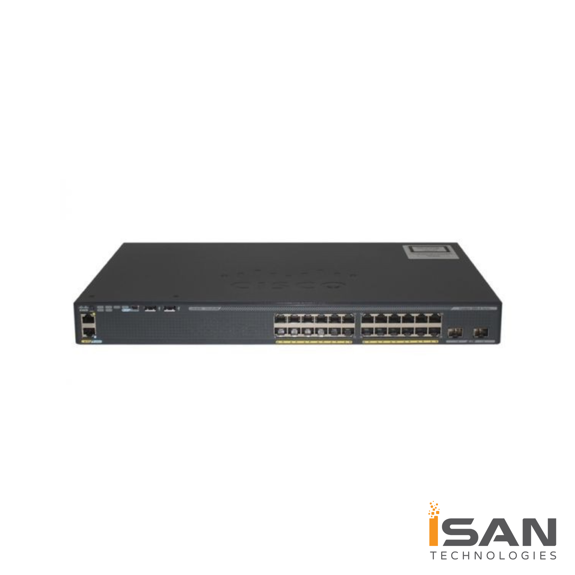 WS-C2960X-24TD-L Cisco Catalyst 2960-X 24 GigE, 2 x 10G SFP+, LAN Base