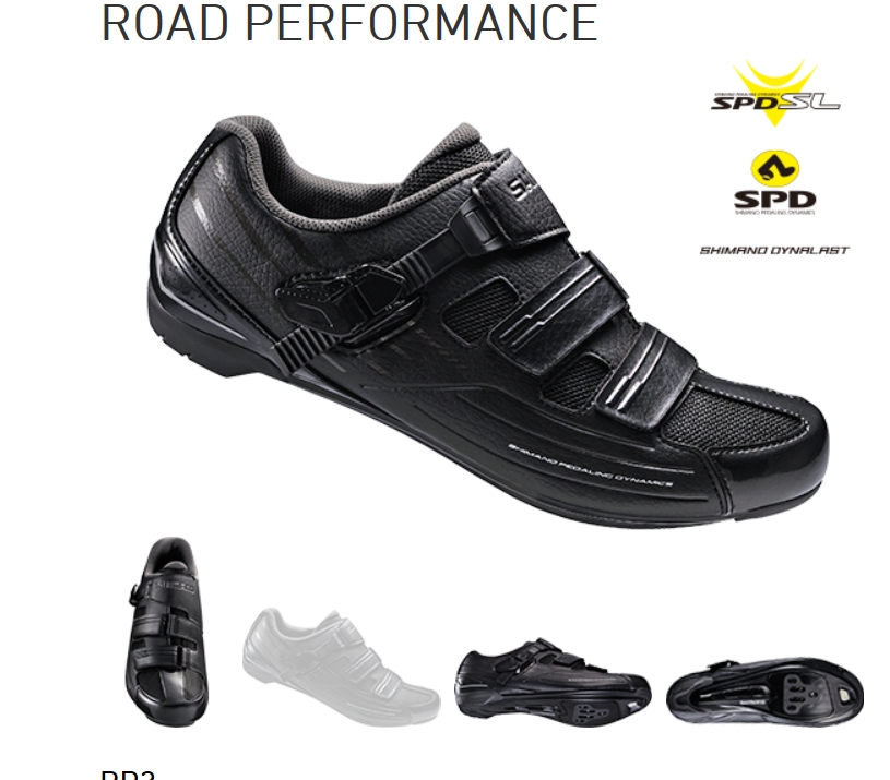 รองเท้าเสือหมอบ Shimano RP300 Performance Road Shoes, RP3