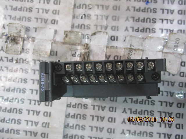 PLC “ KEYENCE ” รุ่น KV-B16TA
