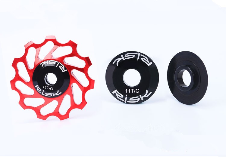 ลูกรอกตีนผี ลูกกลิ้งตีนผีหลัง RISK CERAMIC BEARING JOCKY WHEEL
