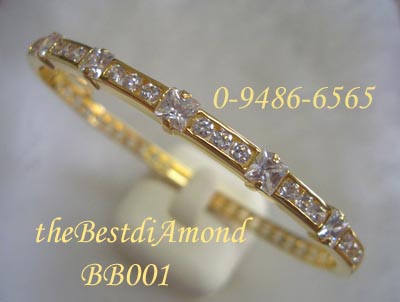 ชื่อสินค้า: *** กำไลแบบนี้ขายดีมาก เป็นกำไลวงรี ชุบทองแท้ 24 K รหัส BB001