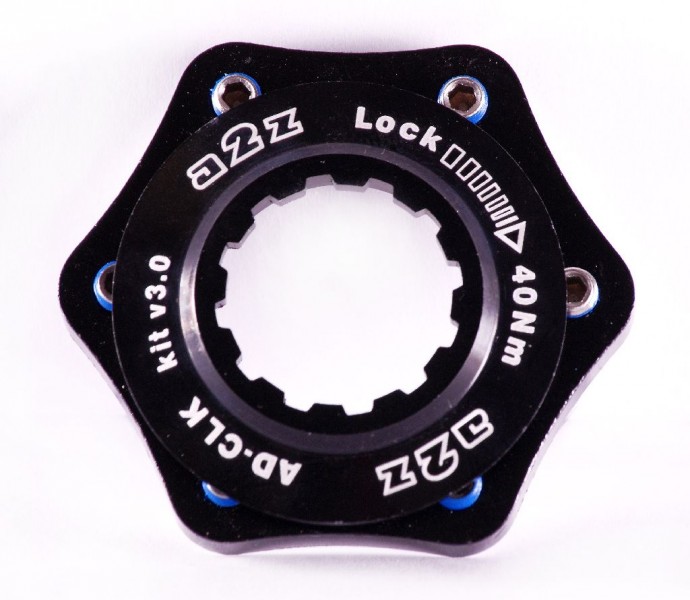 ADAPTER CENTERLOCK A2Z "AD-CLK15" แปลงดุมเซนเตอร์ล็อค ไปเป็น ดิส 6รู