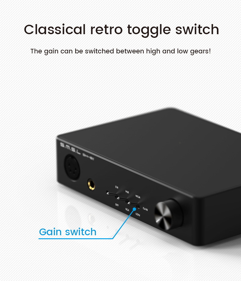 ขาย SMSL SH-8S แอมป์ตั้งโต๊ะรองรับ Hi-Res ประกันศูนย์ไทย