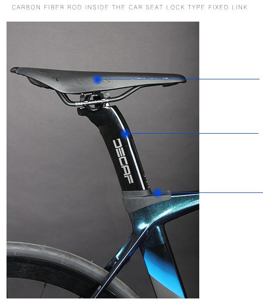 จักรยานเสือหมอบ JAVA FEROCE DISC มีดิสเบรค ดิสน้ำมัน เฟรม Carbon / ชุดขับ "105 Mix" 22speeds 2019