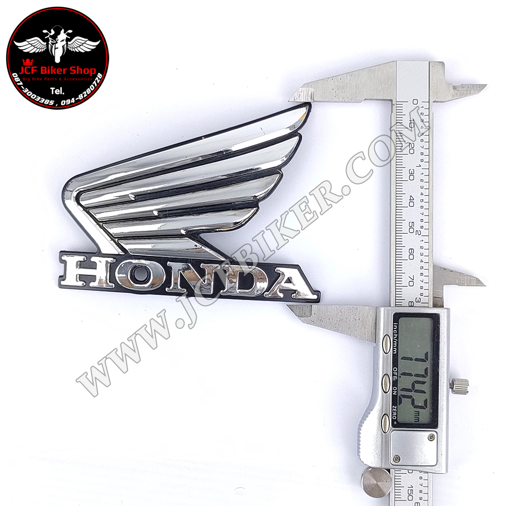 สติ๊กเกอร์ปีกนก HONDA ขนาด 10 CM แบบงอ