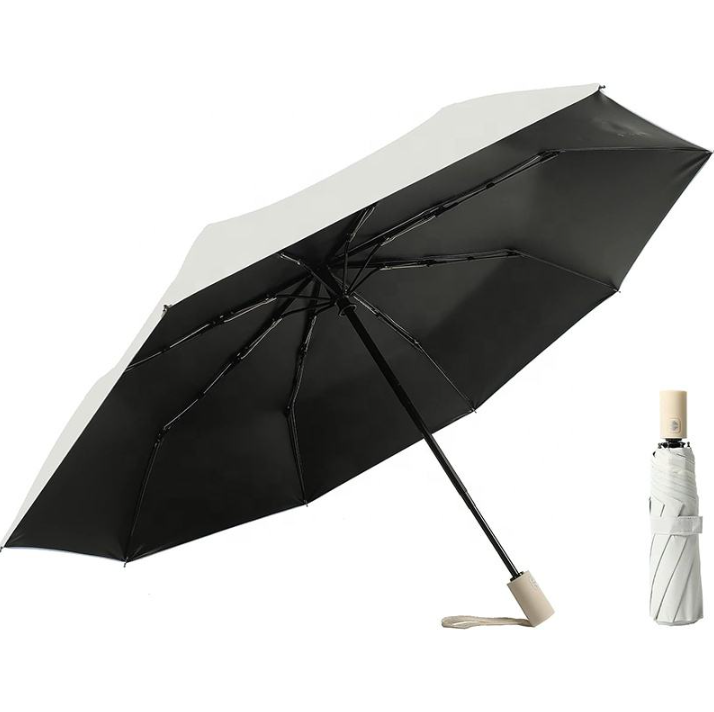 ร่มพับ 3 ตอน 24 นิ้ว 10 ก้าน รุ่น YF-Z20211051 ด้ามเปิด ปิดอัตโนมัติ