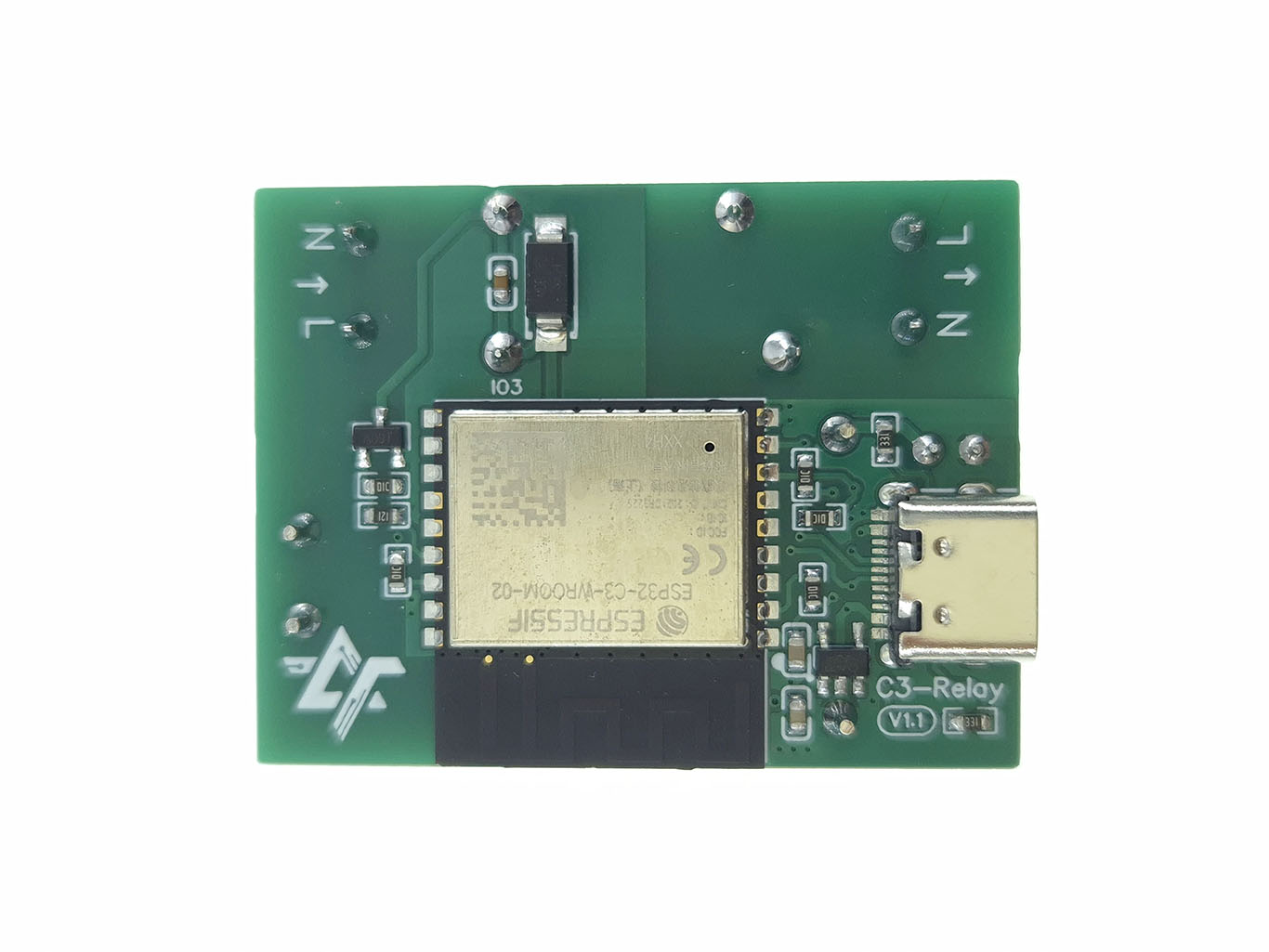 ArtronShop C3-Relay บอร์ด ESP32-C3 พร้อมรีเลย์ Tasmota ESPHome Home Assistant