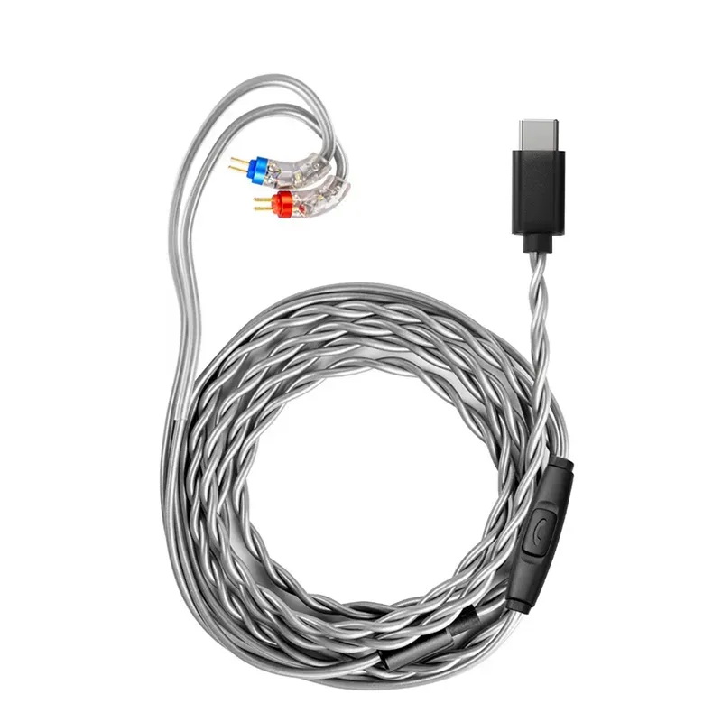 FiiO LS-TC1 สายอัพเกรดหูฟัง OFC โครงสร้าง Litz พร้อมชิปถอดรหัส DSP ในตัว