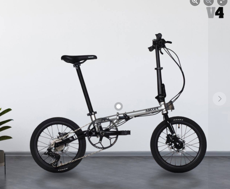จักรยานพับ BACKER รุ่น V4 10 สปีด เฟรมโครโมลี่ ล้อ 16 นิ้ว (BACKER V4) 2021