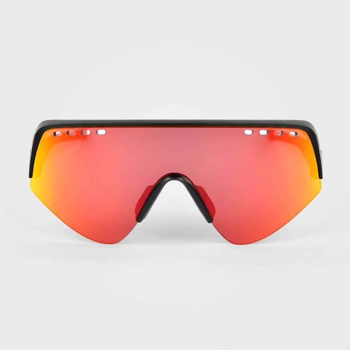 แว่นจักรยาน แว่นตากีฬา EKOI TWENTY NOIR RED Sunglasses เลนส์ระดับ Dalloz Category 3 sunglasses ใช้กรองแสงและปกป้องดวงตาจากแดดจัด