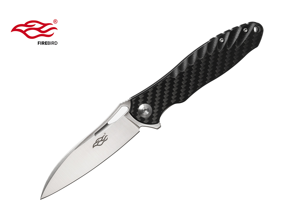 มีดพับ Ganzo กานโซ่ รุ่น FH71-CF / D2 Steel / ด้ามคาร์บอนไฟเบอร์ ของแท้ 100%