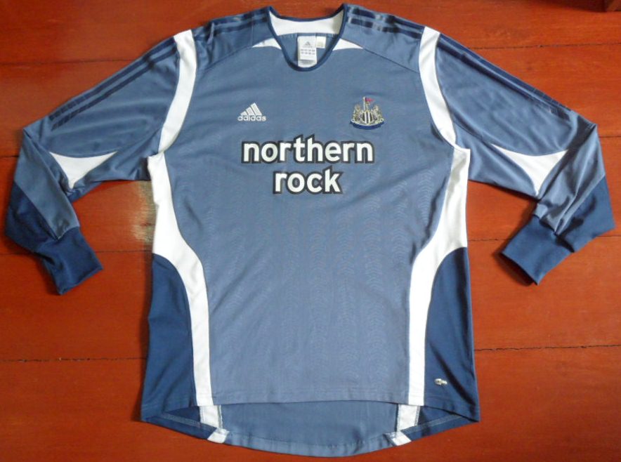 เสื้อฟุตบอล ทีมสโมสรนิวคาสเซิล ยูไนเต็ด ชุดผู้รักษาประตู 2005/06 L-Size / NEWCASTLE UNITED Football Shirt GK Kit 2005/06 Jersey L-Size