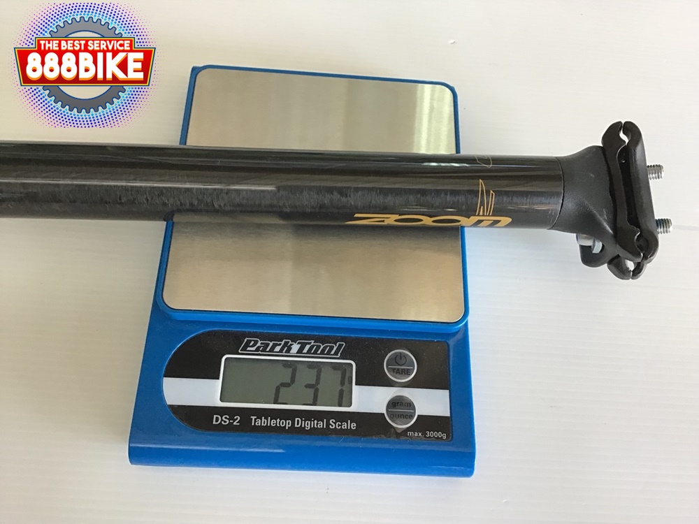 หลักอานอัลลอยด์ ZOOM BICYCLE SEATPOST ,SP-218/ISO/ACF-M ขนาด 27.2,ยาว 350มม.