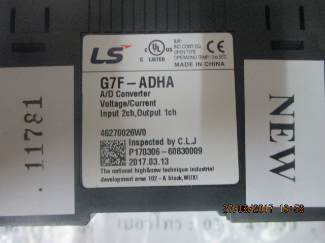 PLC “ LS ” รุ่น G7F-ADHA