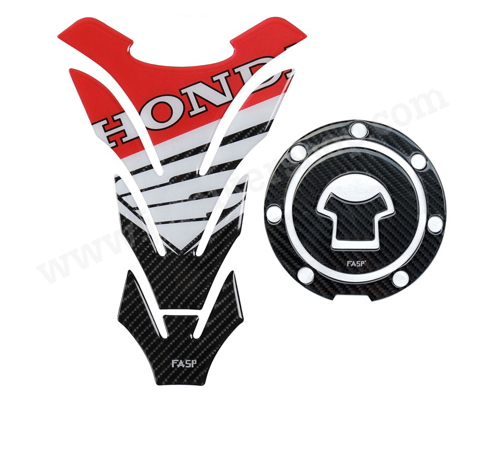 ชุดสติ๊กเกอร์ติดถังน้ำมัน CBR 600RR 1000RR เคฟล่า