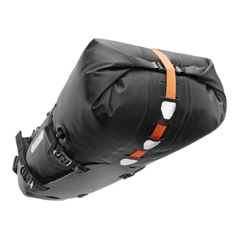 กระเป๋าใต้อานทัวร์ริ่ง Ortlieb Bikepacking Seat-Pack QR กันน้ำ 100% แข็งแรง ทนทาน มีแถบสะท้อนแสง 3M กระเป๋ารับน้ำหนักได้ 3-5 กิโลกรัม จากประเทศเยอรมัน