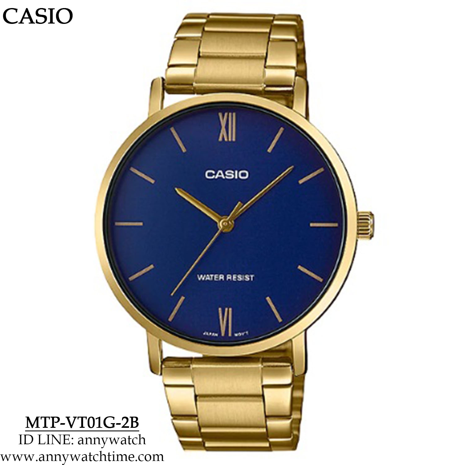 CASIO MTP-VT01G-2B