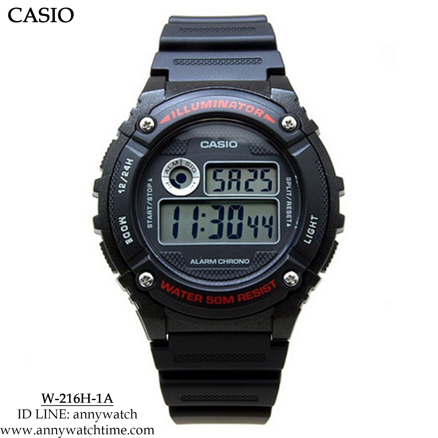 CASIO W-216H-1A