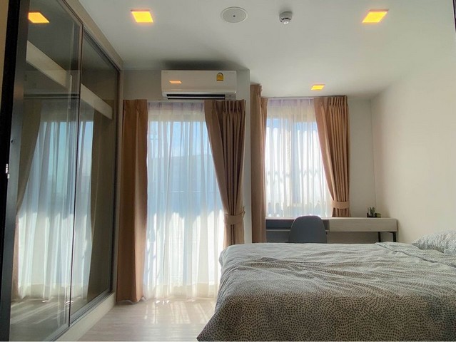 ให้เช่าคอนโด เคฟ เอวา ตึกC 25 ตร.ม.ห้องใหม่ เฟอร์ครบ มีเครื่องซักผ้า ใกล้ธรรมศาสตร์รังสิต