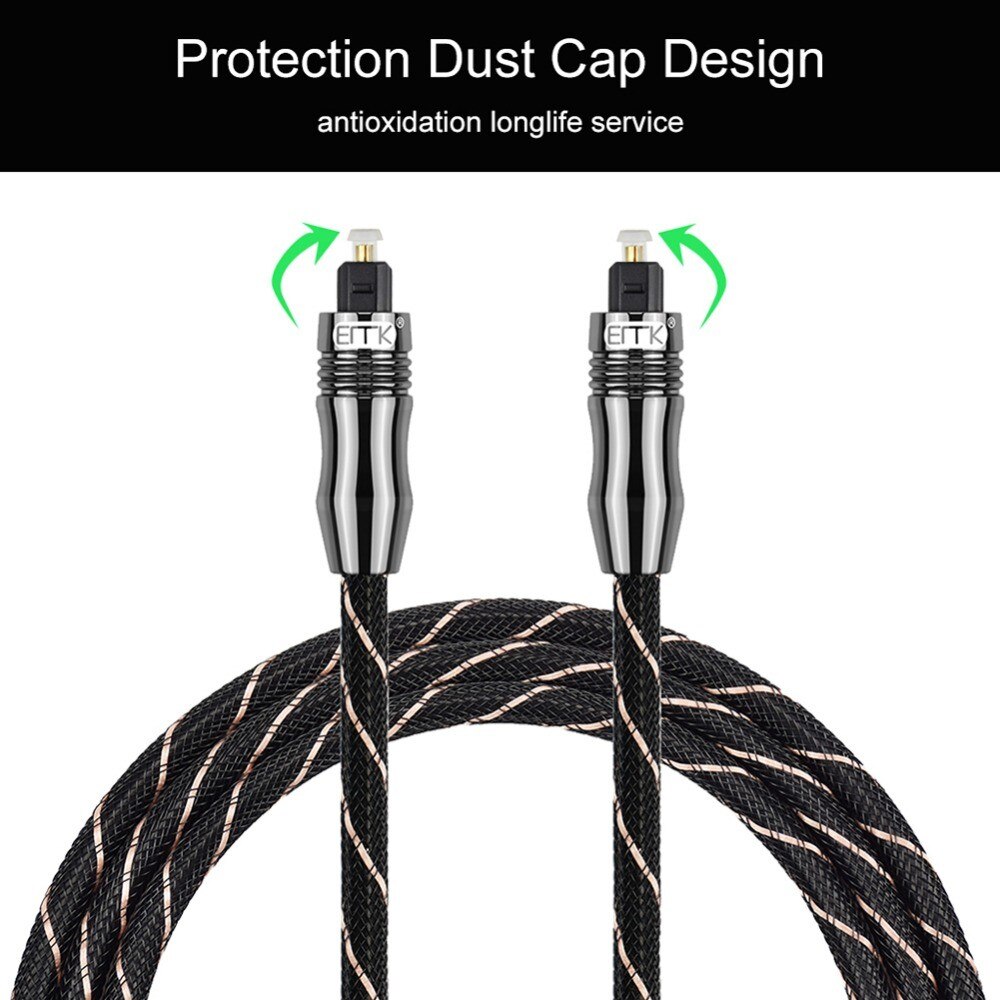 ขาย ERTK Optical Black สาย Optical เกรดพรีเมี่ยม สำหรับเครื่องเสียง