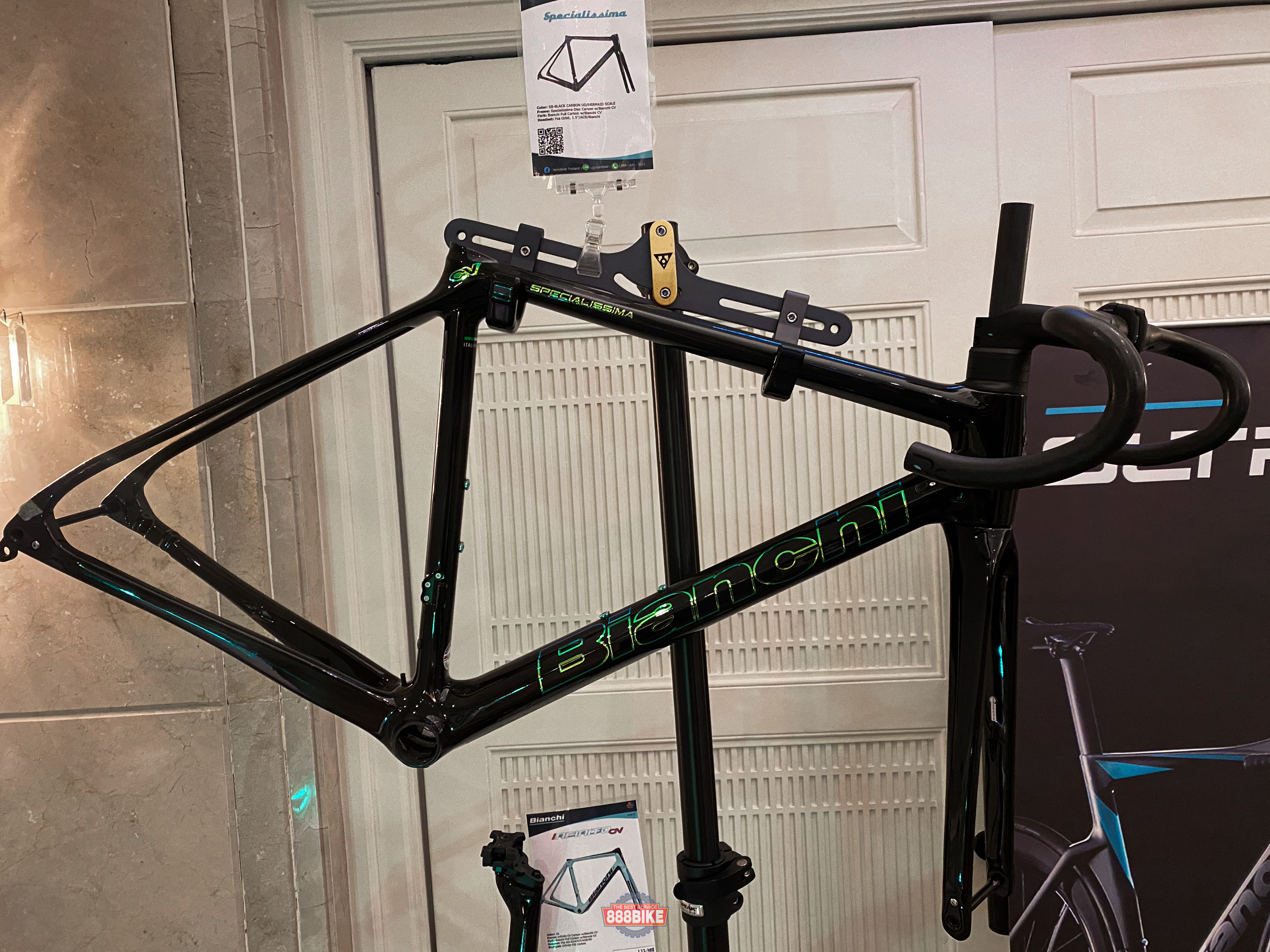เฟรมเซ็ต BIANCHI SPECIALLISIMA CV Road ตัวท็อป ลดขายเท!