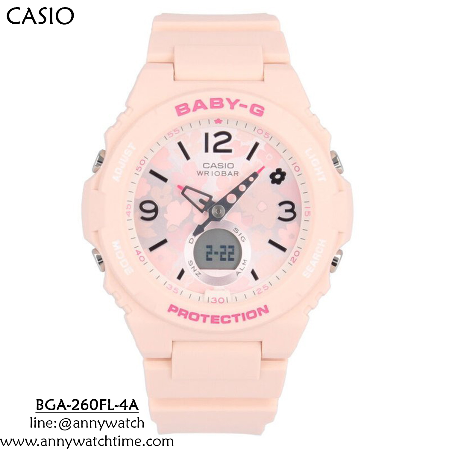 BABY-G BGA-260FL-4A