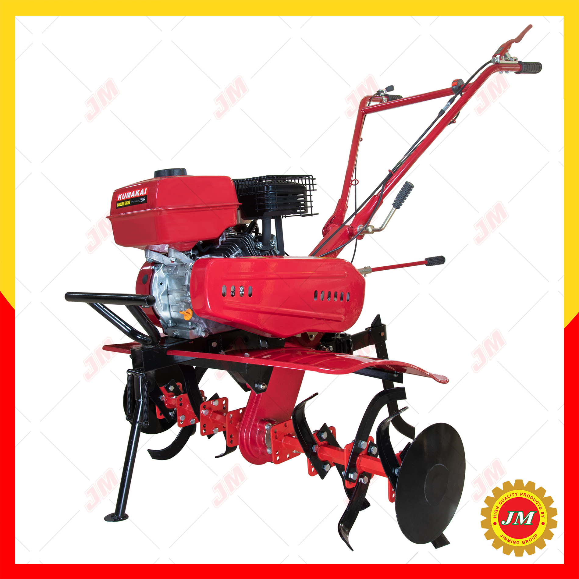 รถพรวนดิน KUMAKAI 900R 7.5 แรงม้า พร้อมล้อพรวน แถมฟรี! ล้อยาง รับประกัน 1 ปีเต็ม