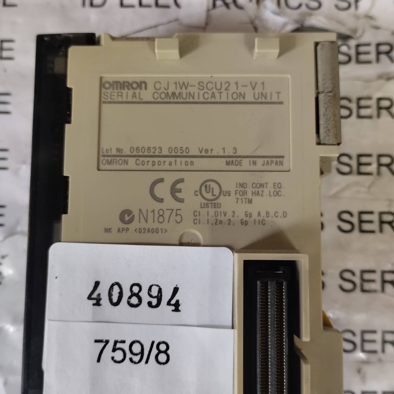 CJ1W-SCU21-V1 PLC " OMRON "