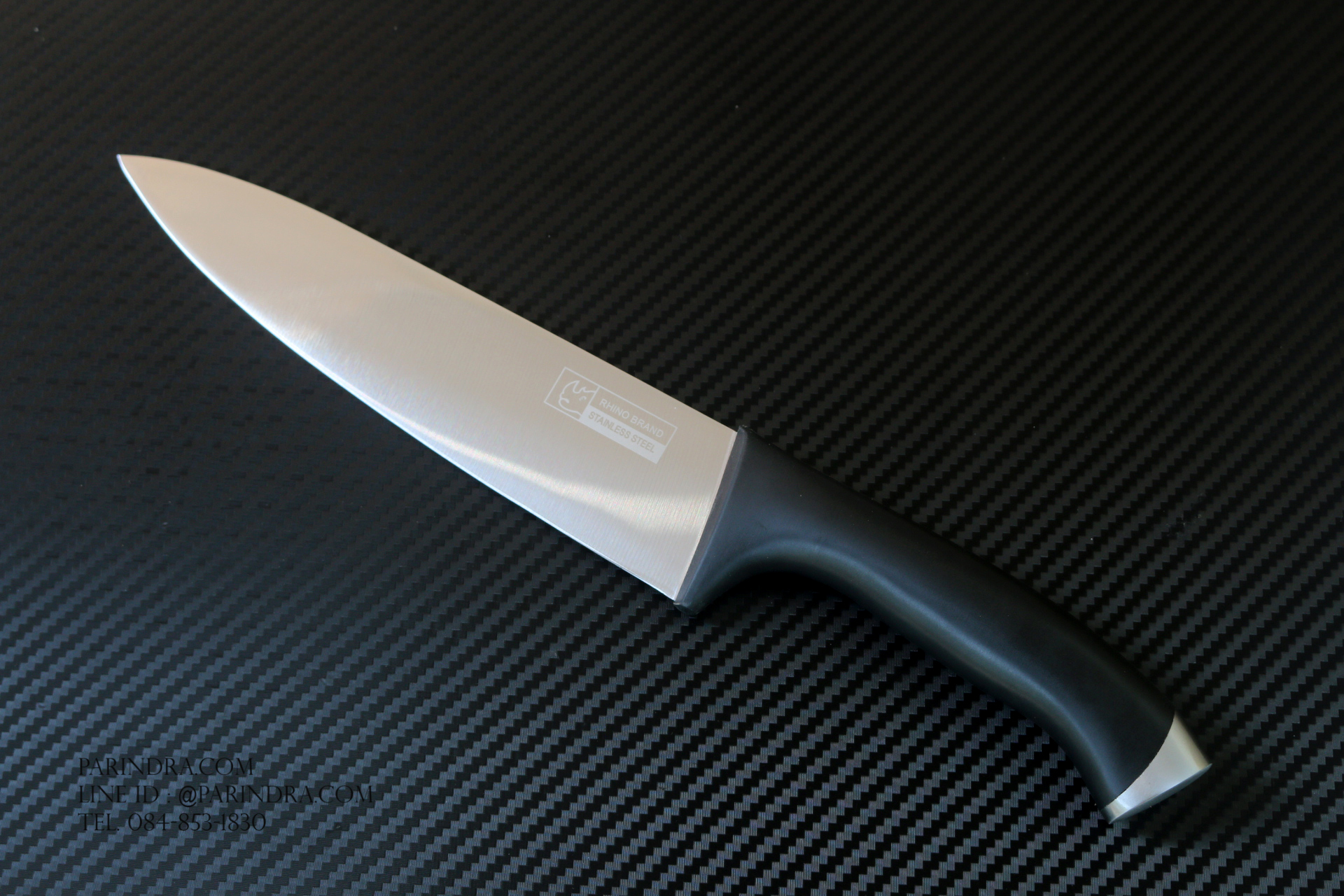 มีดเชฟทำครัว Rhino Brand No.8907 Premium ขนาดใบ 8 นิ้ว ปลายแหลม คมสุดๆ (ของแท้)