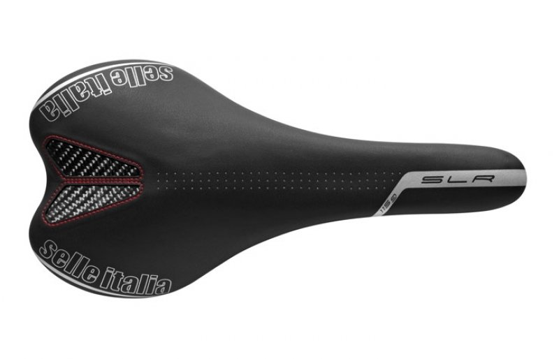 SELLE ITALIA อานนั่ง, SLR KIT CARBONIO, สีดำ (Road/MTB), S1