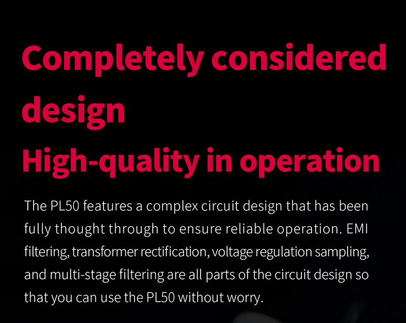 ขาย FiiO PL50 แหล่งจ่ายไฟแบบควบคุมเชิงเส้น เสียงรบกวนต่ำ ประกันศูนย์ไทย